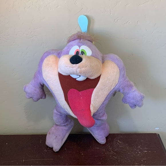 ACE Novelty Co Other - Vintage ACE Novelty Co 24” Taz Tasmanian Devil Stuffed Animal Plush Doll